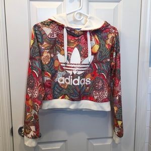 Adidas Cropped Hoodie